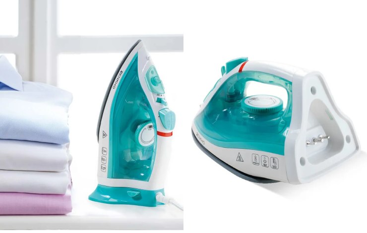 elettrodomestico discount offerta donna esulta supermercato