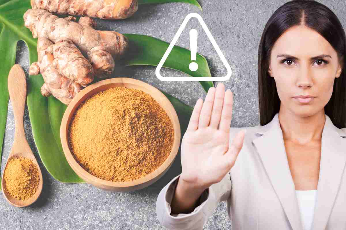 curcuma donna gesto stop simbolo pericolo